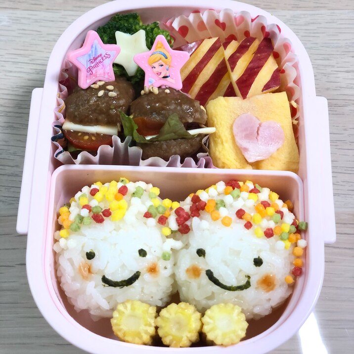 年少　幼稚園　子供　弁当　アイディア 3